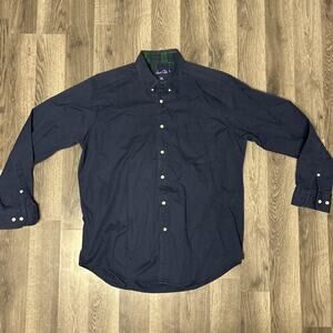 hunt club button shirt Size Medium